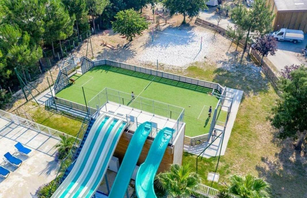 Camping Des Dunes De Contis Mobilhome 3Ch, Saint-Julien-en-Born Buitenkant foto