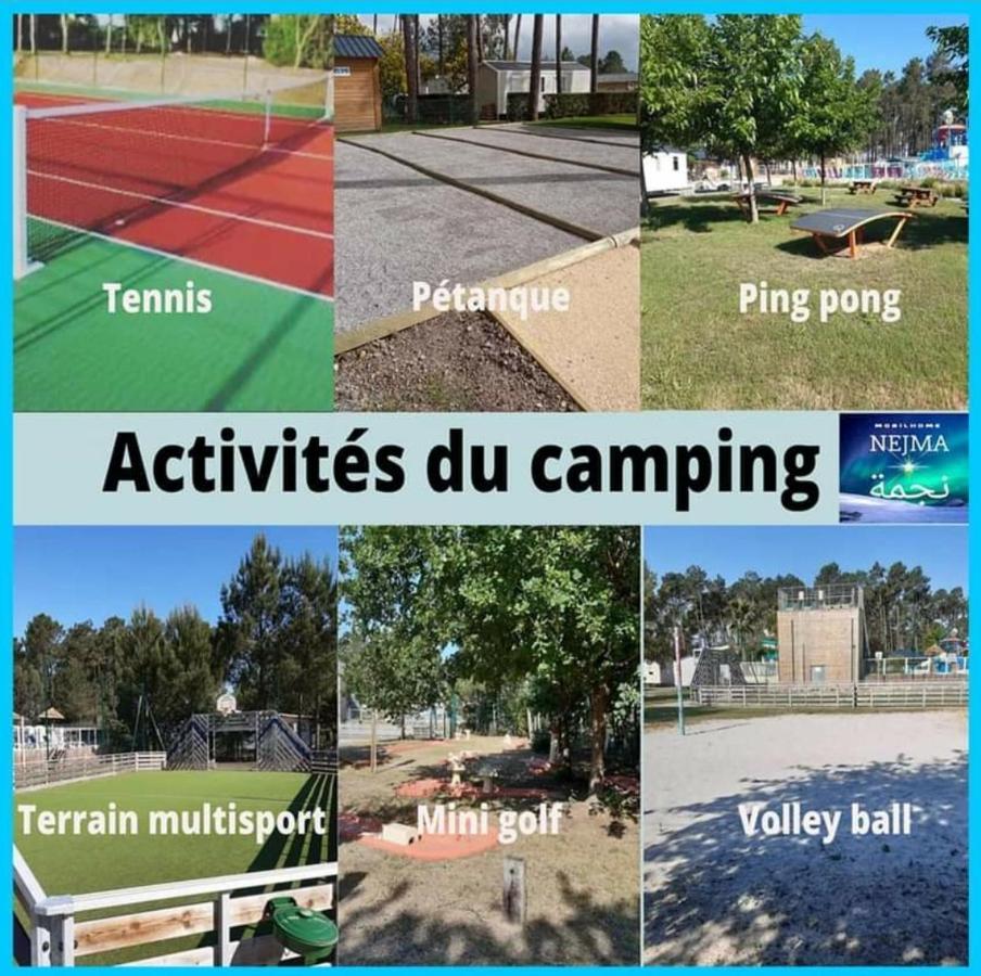Camping Des Dunes De Contis Mobilhome 3Ch, Saint-Julien-en-Born Buitenkant foto