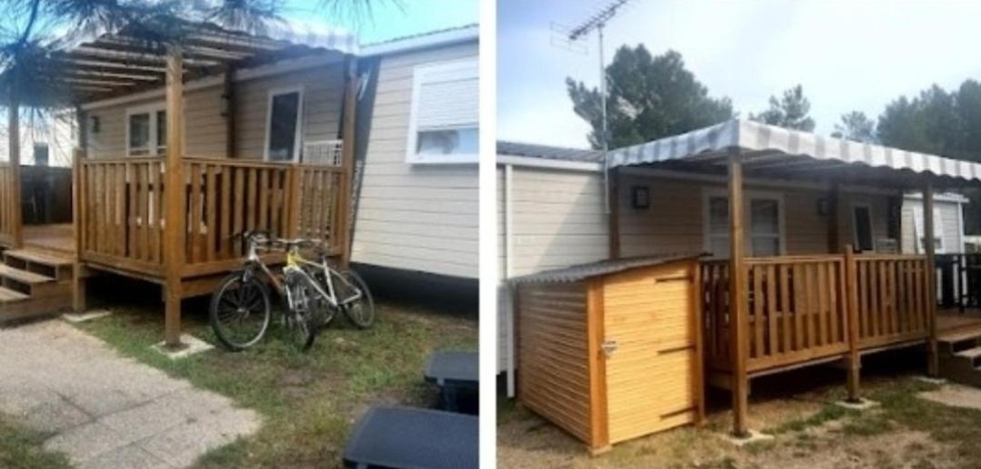 Camping Des Dunes De Contis Mobilhome 3Ch, Saint-Julien-en-Born Buitenkant foto